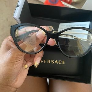Versace frame glasses (no medicine)
